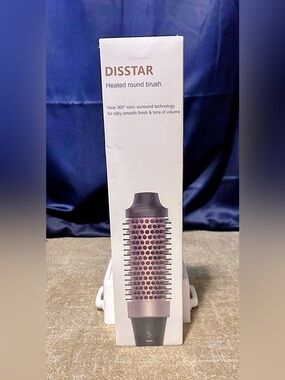 New DISSTAR Heated Round Brush - Black
